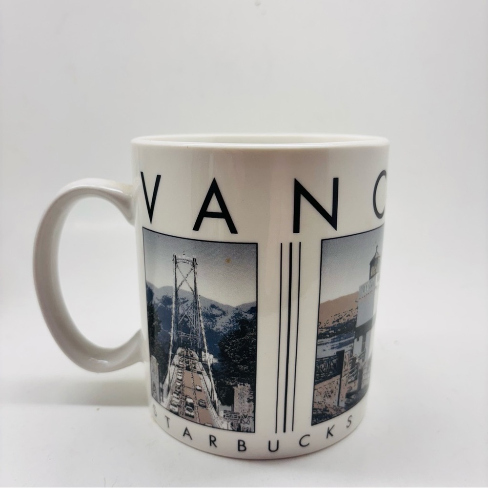 Starbucks Vancouver Scenic White Mug